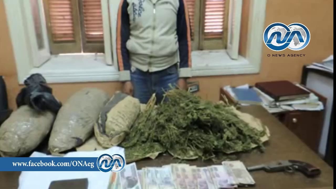 ضبط مسجل شقي بحوزته 5 كيلوجرام من نبات البانجو...
