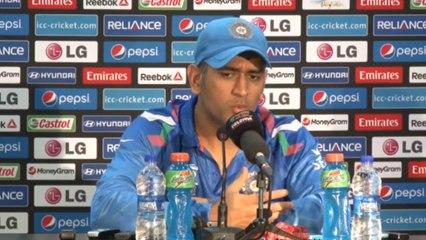 Dhoni not blaming individuals