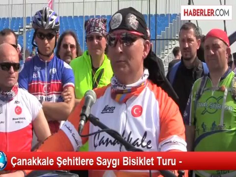 Çanakkale Şehitlere Saygı Bisiklet Turu -