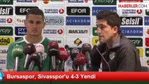 Bursaspor, Sivasspor'u 4-3 Yendi