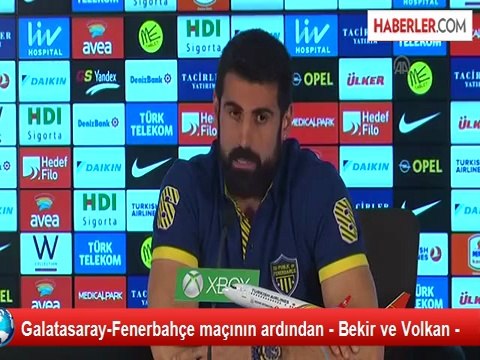 Galatasaray-Fenerbahçe maçının ardından - Bekir ve Volkan -