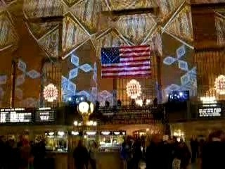 Show à la Grand central station