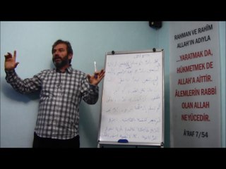 Mehmet Arslan ile Kuran Arapçası Dersleri 1. Bölüm (02 Nisan 2014)