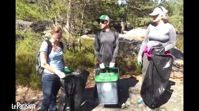 Quand les américains nettoient la forêt de Fontainebleau