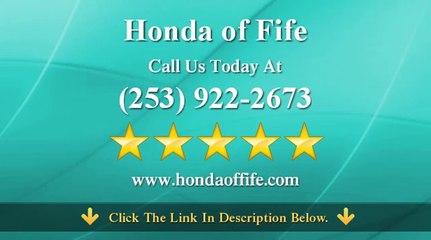 Tacoma Honda Dealership Reviews - Honda of Fife