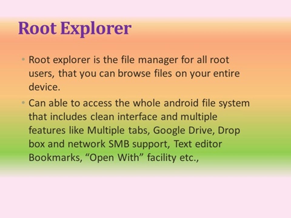 Top and Best Android Root apps