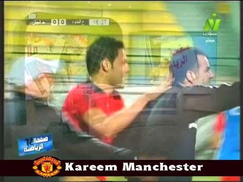 الاعلاميه هبه ماهر في صفحه الرياضه مع عبد الحميد بسيوني مدير الفني لحرس الحدود 6 ابريل 2014