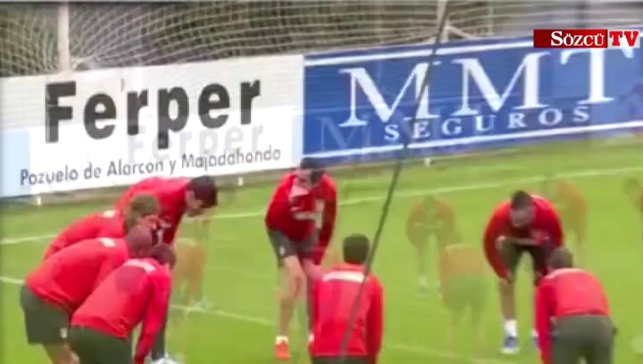 Arda Turan'dan çılgın dans