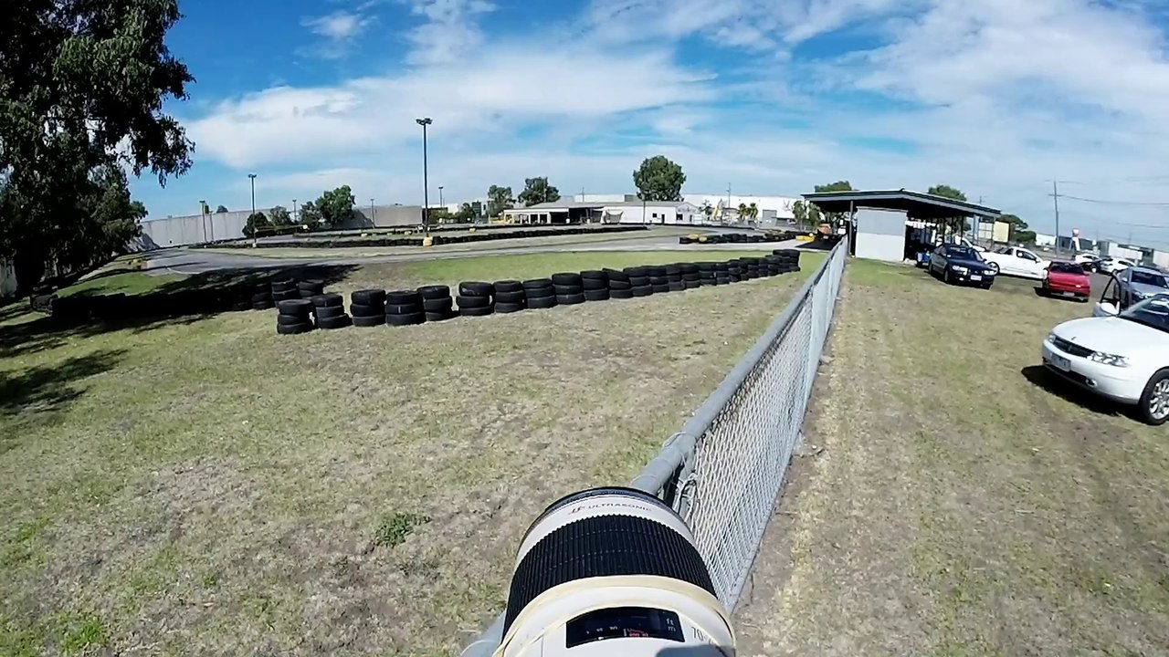 Canon 1Dx with GoPro first person shooter
