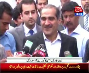 Govt makes serious efforts for peace: Saad Rafique