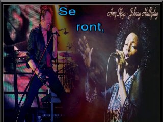 JOHNNY HALLYDAY & AMY KEYS - UNCHAINED MELODY - AVEC VOIX FEMININE