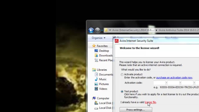 avira antivirus premium 2014 license key full version