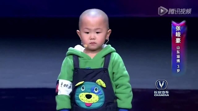 Un petit chinois de 3 ans danse à Incroyable Talent
