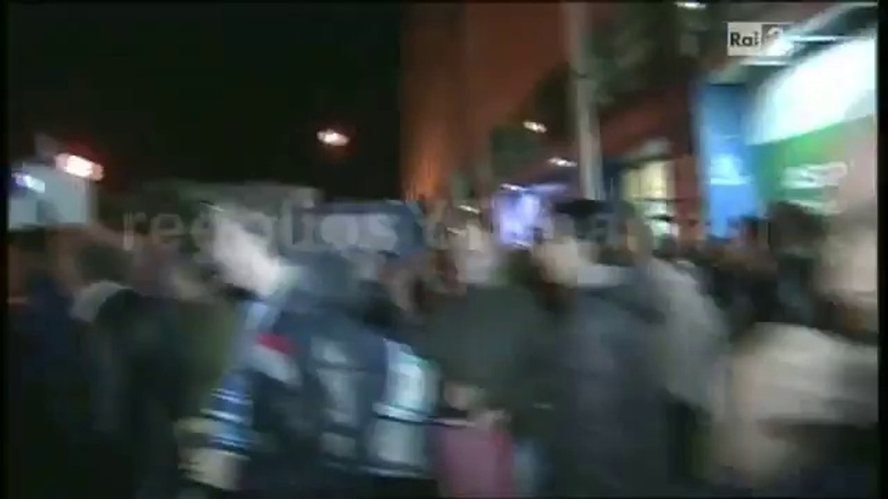 De Laurentiis, lite con un tifoso dopo Parma-Napoli