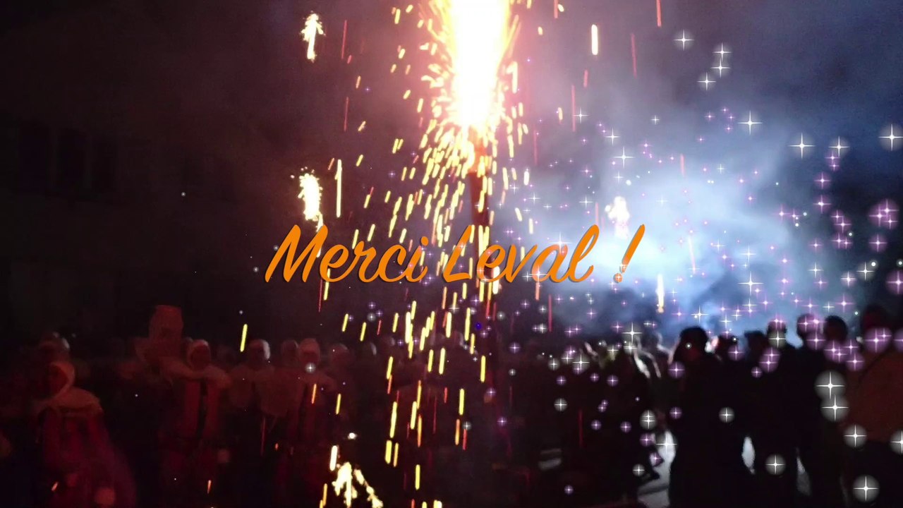 Leval (Be) Carnaval 2014 Feu du Lundi Vidéo et Montage SLY CE Prestation Party-Fices