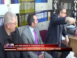 ŞEHİT BEDİR KARABIYIK 20 YILDÖNÜMÜ ANILDI