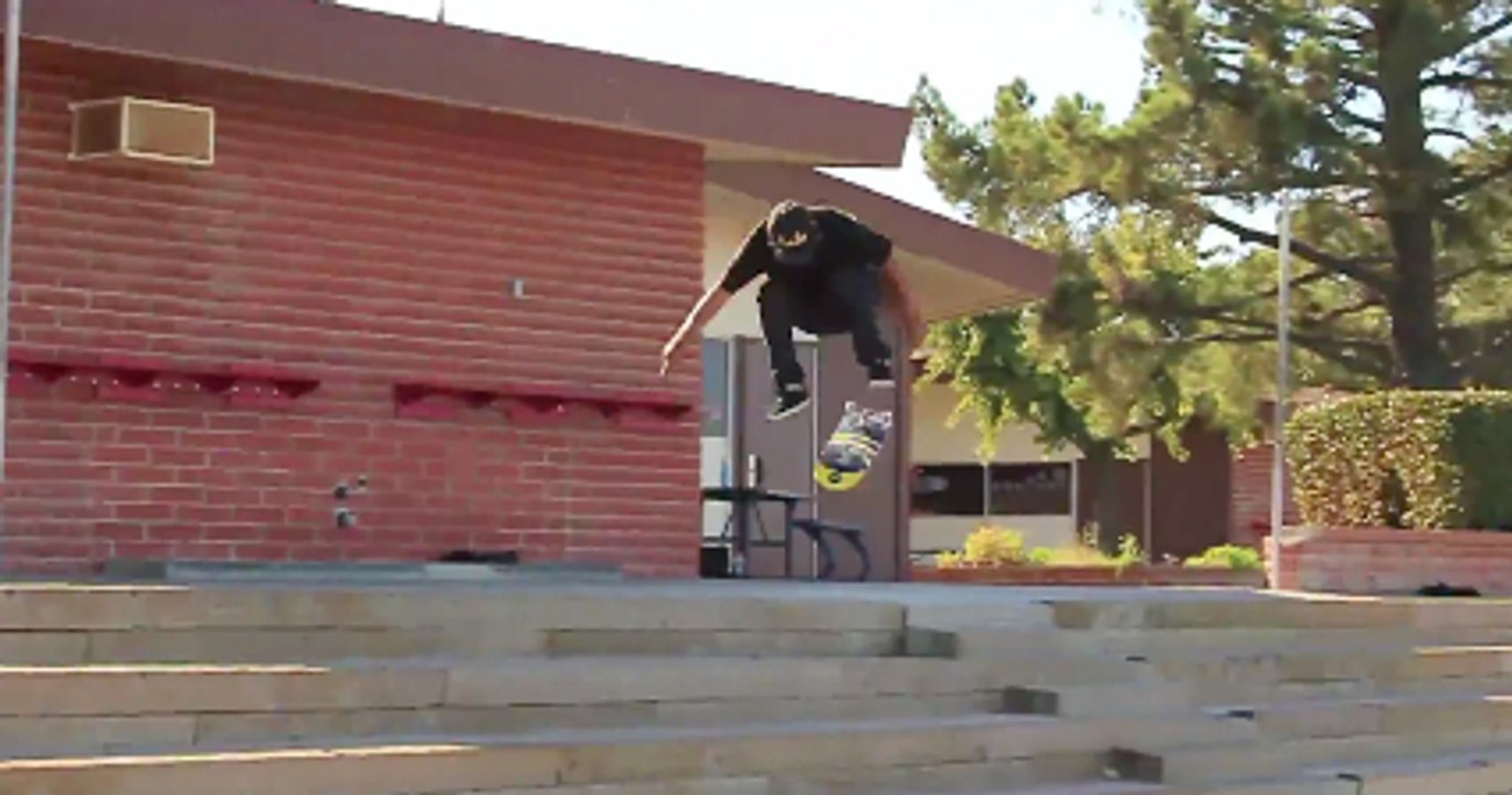Behind the clips with Richie Amador - variel heel big 5 - Skateboarding