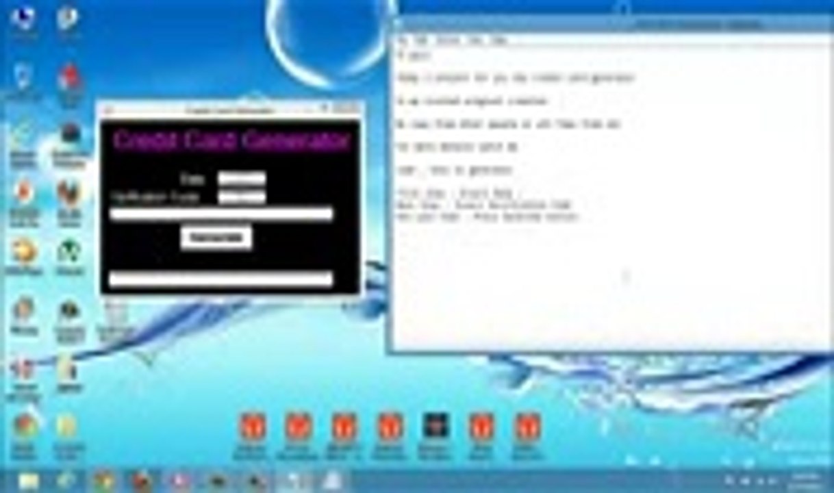 Credit Card Generator 2014 UPDATED FREE DOWNLOAD