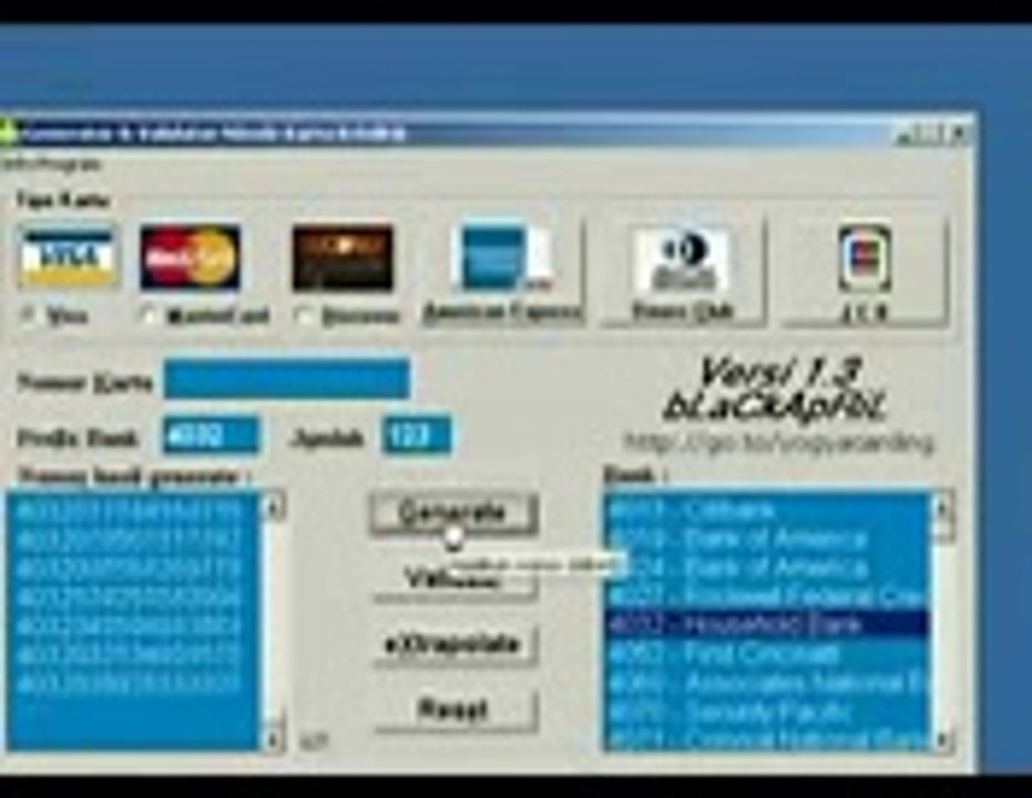CREDIT CARD GENERATOR credit card generator 2014 100%