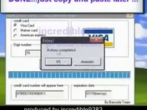 Legit CREDIT Card Generator 2014 with CVV Free Money 100% Working Proven Tested