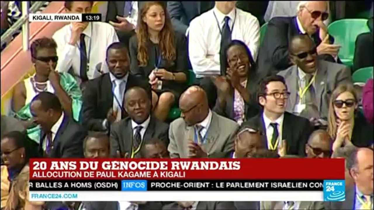 Genocide rwandais : "Les faits sont têtus" dit Paul Kagame, président du Rwanda