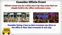 Ideas To Plan Unforgettable Corporate Team Events