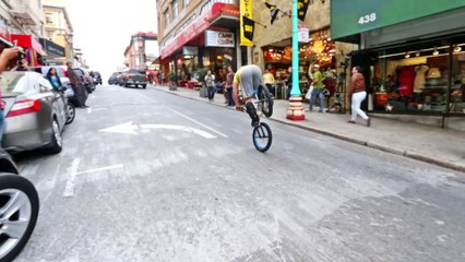 Bike Parkour -Streets of San Francisco! best stunt