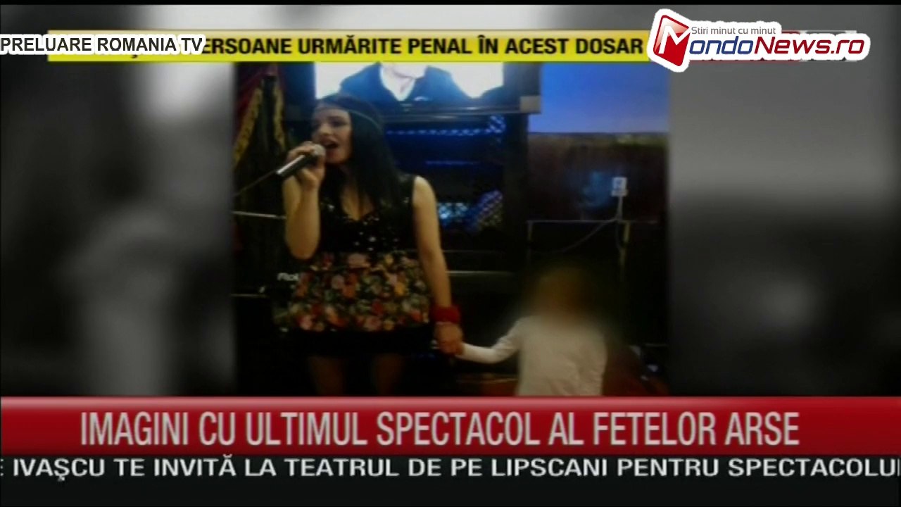 Imagini cu ultimul spectacol al fetelor arse din Constanta