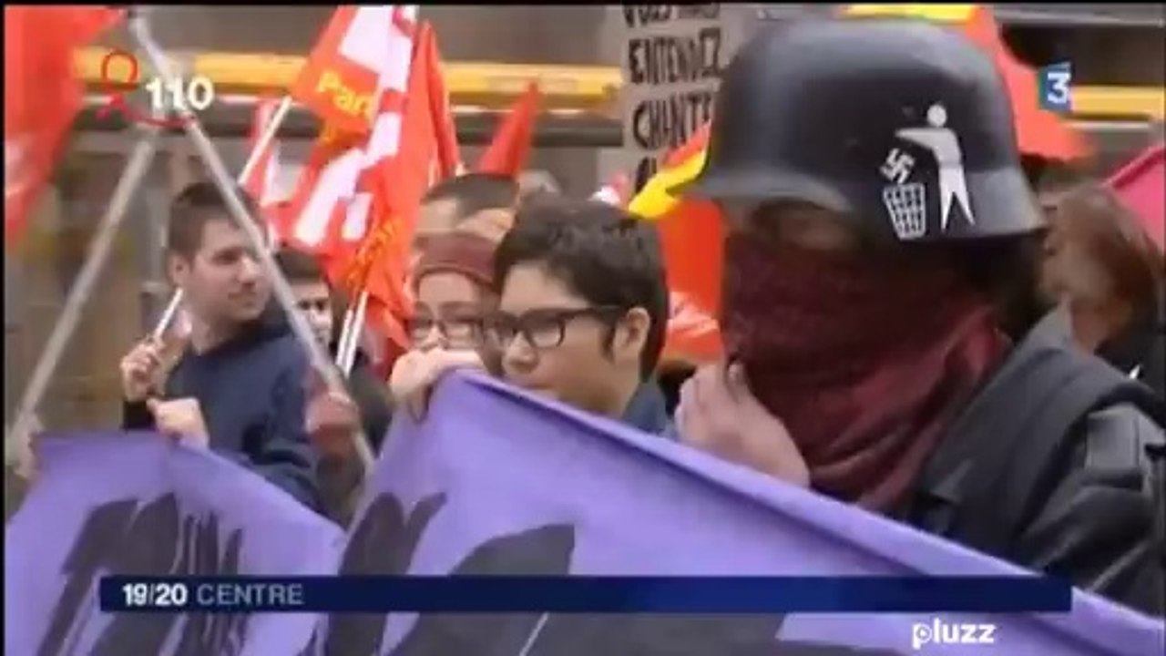 Manif anti FAF du 6 avril 2014 à Tours