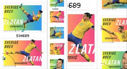 Des timbres à l'effigie d'Ibrahimovic