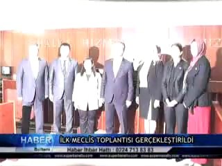 İLK MECLİS TOPLANTISI GERÇEKLEŞTİRİLDİ