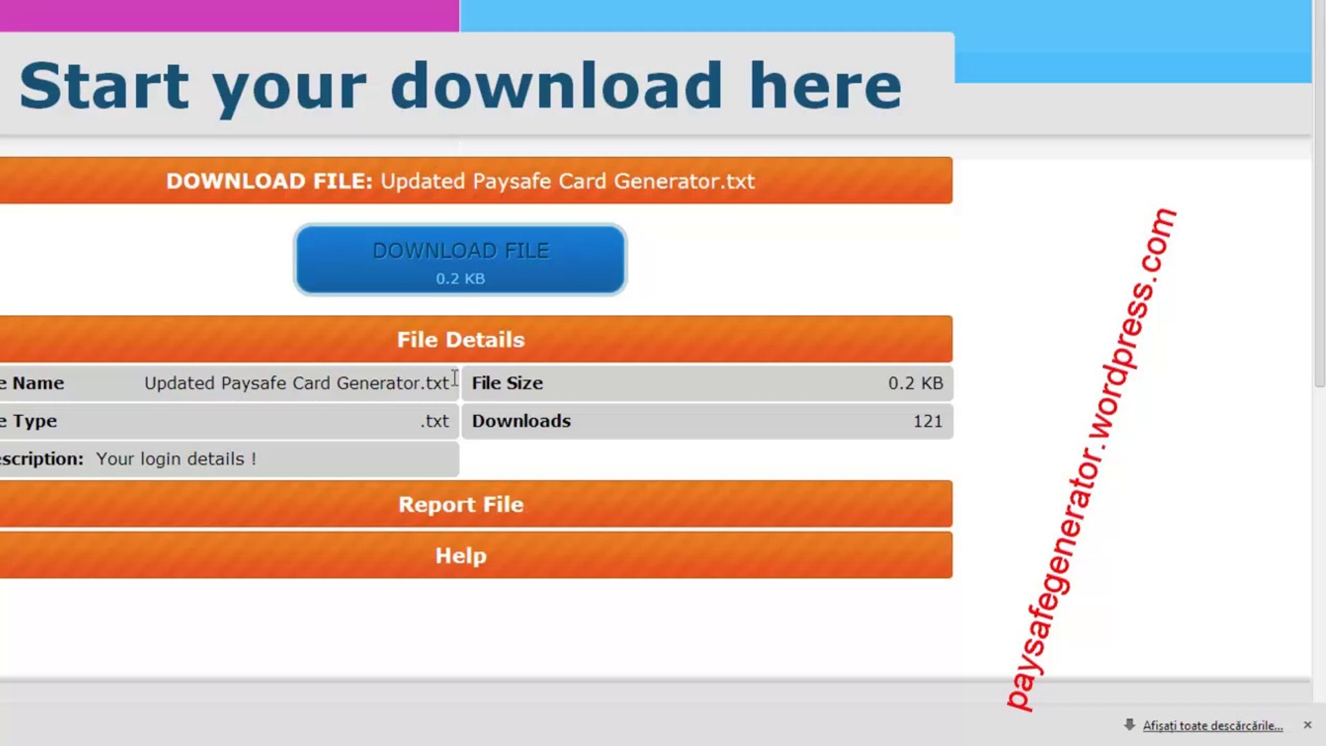 Paysafe Code Generator v.2.8.1 Updated 2014 - video Dailymotion