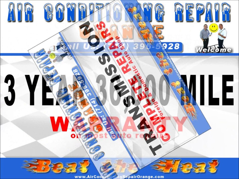 714-395-5928: Auto Air Conditioning Repairs Orange