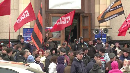 Prorrusos proclaman independencia de Donetsk