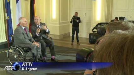 Michel Sapin rencontre son homologue allemand à Berlin