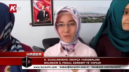 5. Uluslararası Arapça Yarışmaları Balıkesir İl Finali, Edremit’te Yapıldı