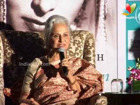Waheeda Rehman Launches Nasreen Munni Kabir Book 'Conversations With Waheeda Rehman'