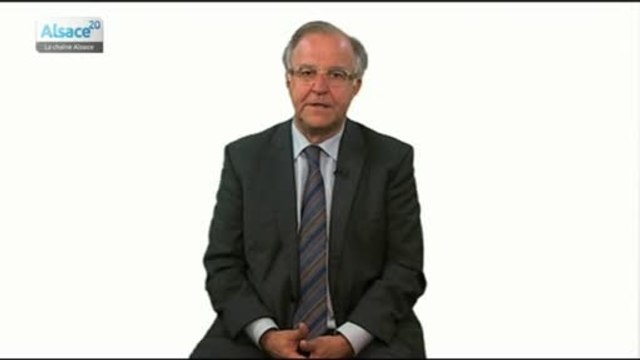 Yves Bur, candidat à la présidence de la CUS