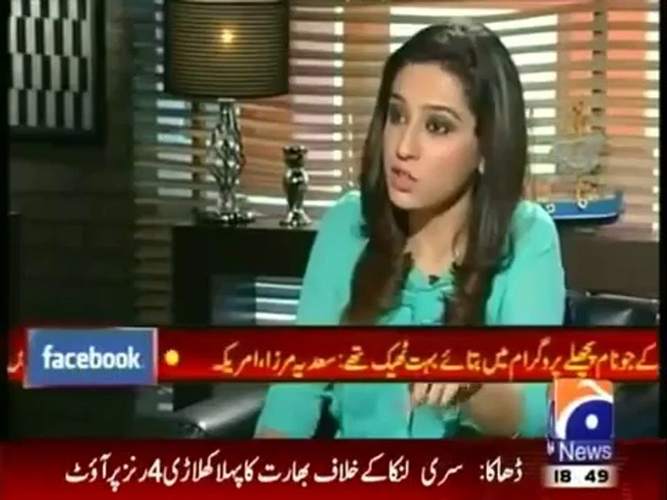 Meray Mutabiq with Hassan Nisar (6th April 2014)