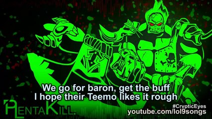 LOL SONG - PlentaKill - Cryptic Eyes (3 Doors Down - Kryptonite LoL Parody)