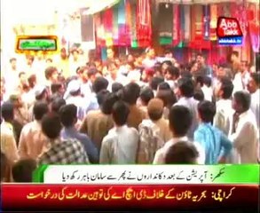 Sukkur management operations against encroachments ineffective