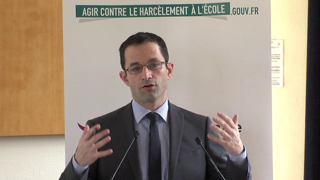 [ARCHIVE] Remise des prix mobilisons-nous contre le harcèlement : discours de Benoît Hamon