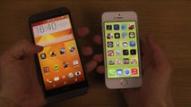 HTC One M8 vs. iPhone 5S iOS 7.1 - Which Is Faster