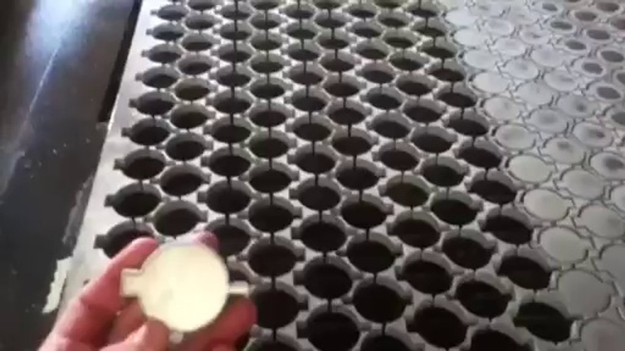 Corte de aluminio ( con  agua )