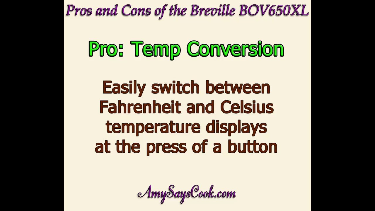 Pros and Cons of the Breville BOV650XL Toaster Oven