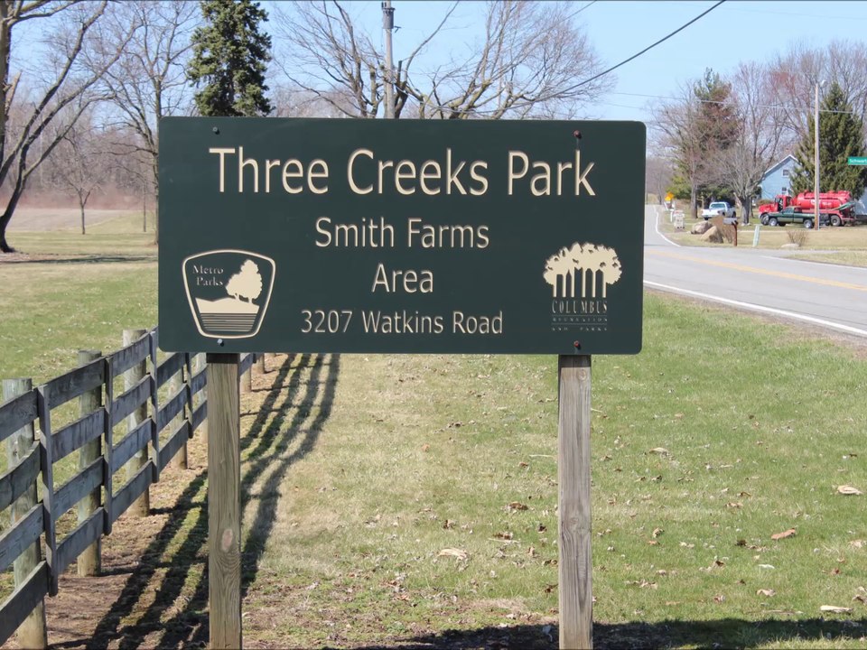 Smith Farms area of Three Creeks Park - Columbus Ohio