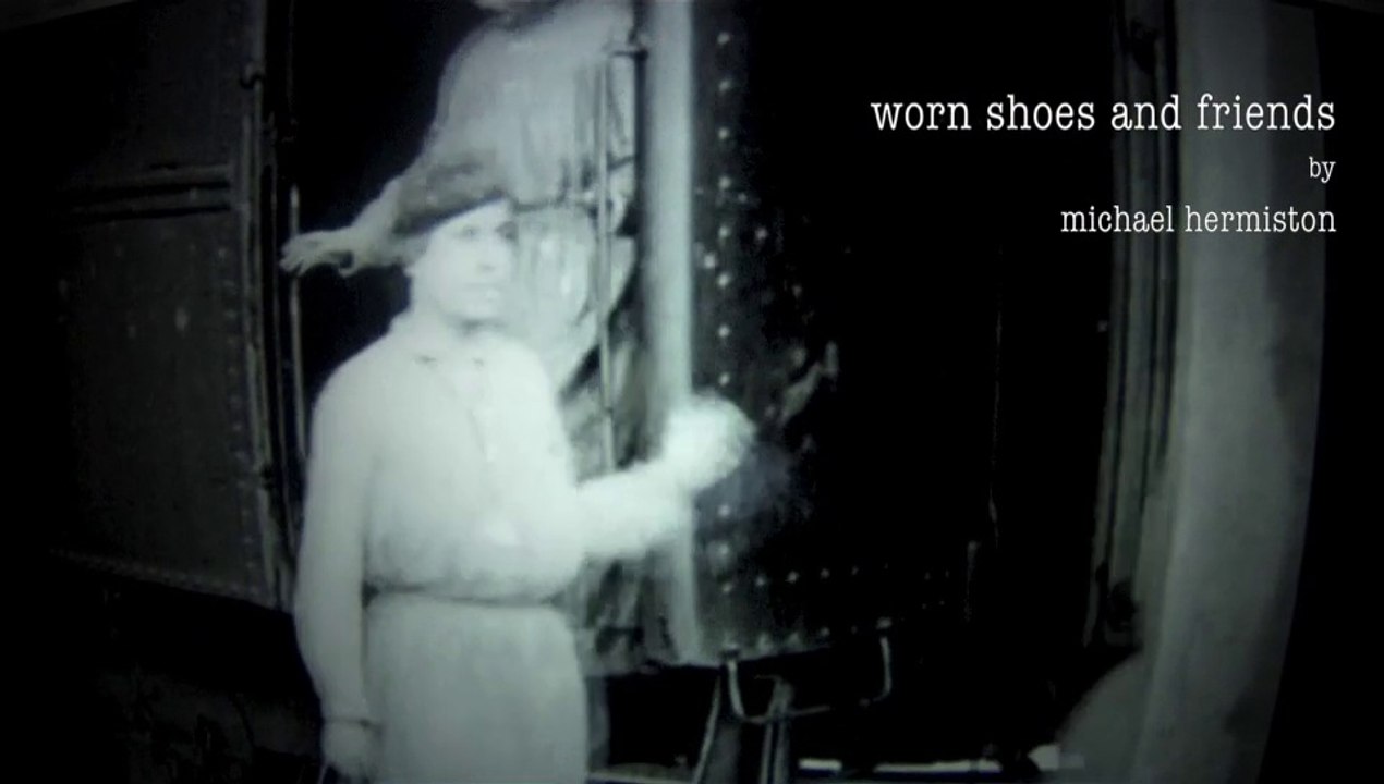 worn shoes and friends by michael hermiston ( original)