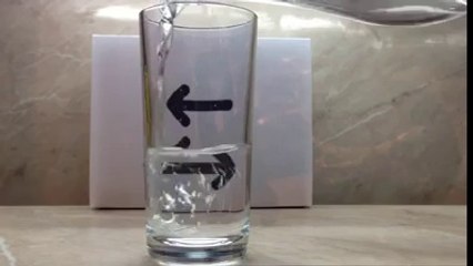 ‫فيديو : تجربة بالماء هل ستجربها‬