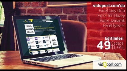 İleri Excel -Ömer BAĞCI-Excel Bilinmeyenler-Kaydırma çubuğu üzerinde sağ butonu kullanmak