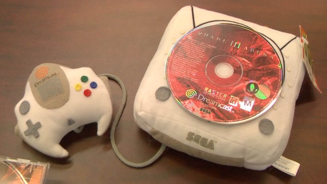 CGR Toys - STUFFED SEGA DREAMCAST plush toy review